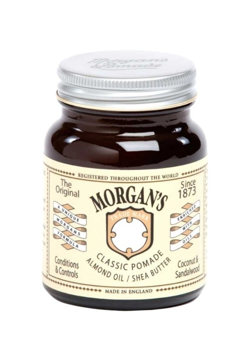 Помада для укладки Morgans Pomade Классическая с Маслом Миндаля и Ши 100 г