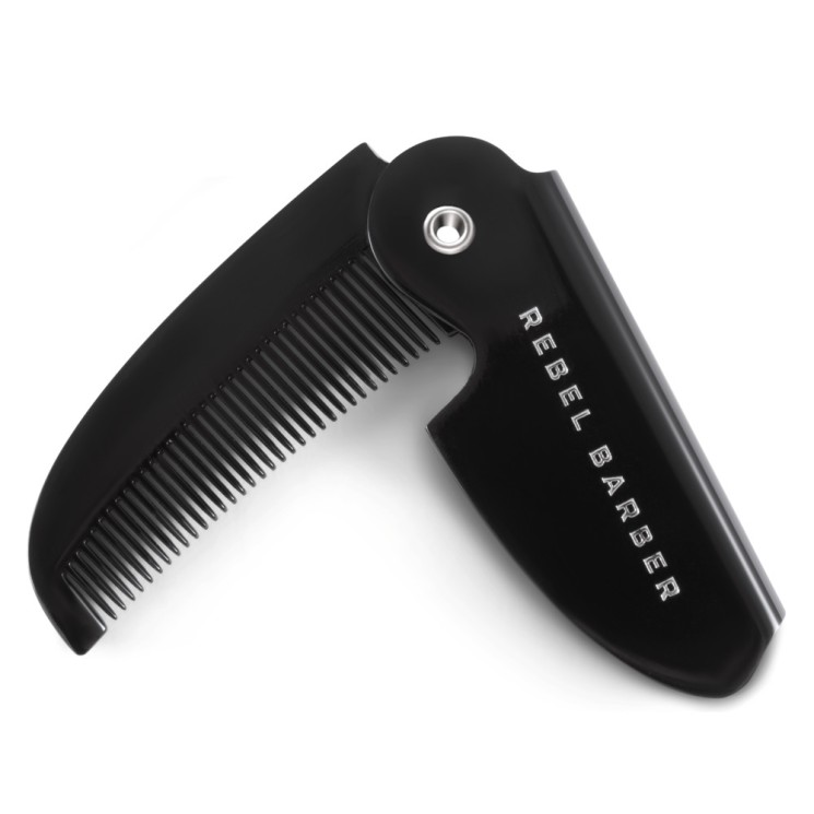 Расческа для усов REBEL BARBER Folding Moustache Comb