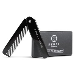 Расческа для бороды REBEL BARBER Folding Beard Comb